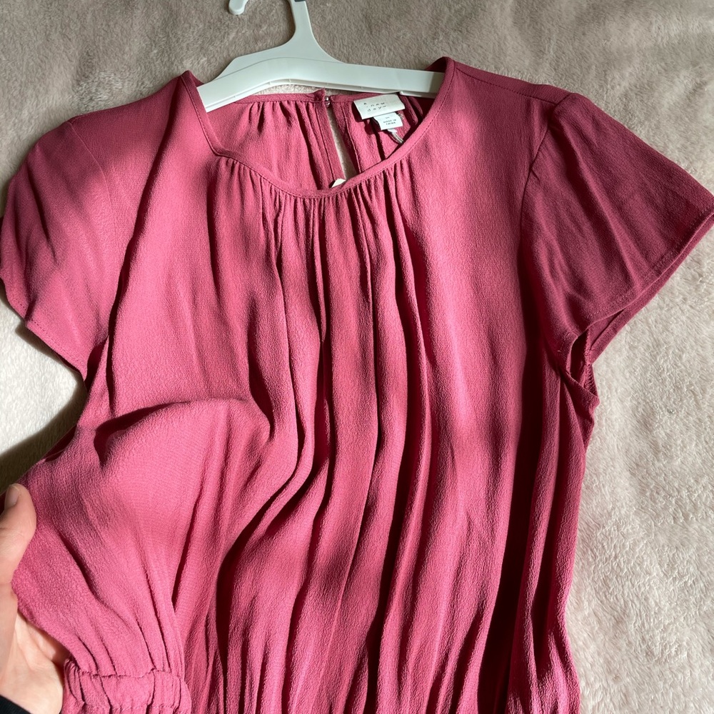 A New Day Women’s Pink Short Sleeve Dress